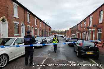 LIVE: Police 'swarm' Oldham road with cordon in place - updates
