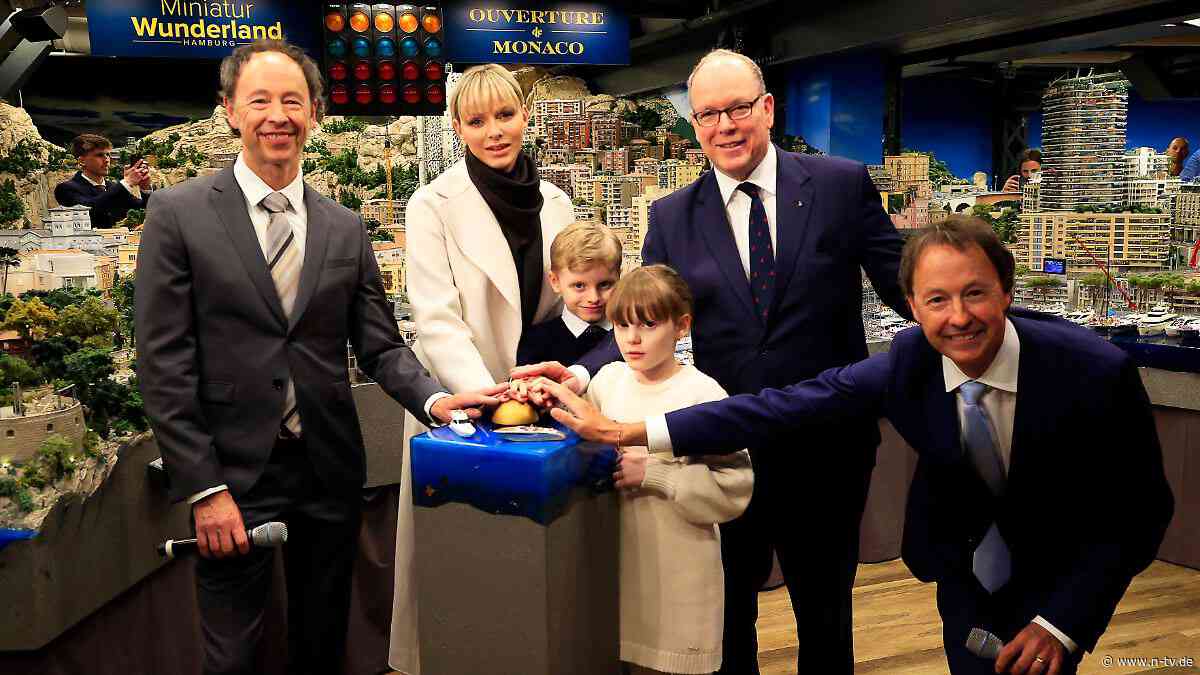 "Wirklich unglaublich": Fürst Albert II. besucht Mini-Monaco in Hamburg