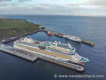 Cruise ship becomes largest vessel to ever berth at Scots port