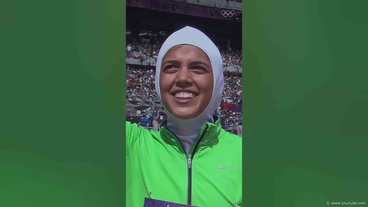 In just 800m, Sarah Attar helped change female sport in Saudi Arabia forever. ​👀