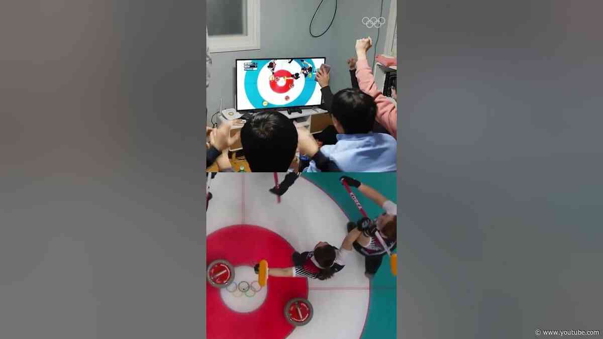 Team Korea’s curling magic had everyone glued to the screen. 👀📺🥌