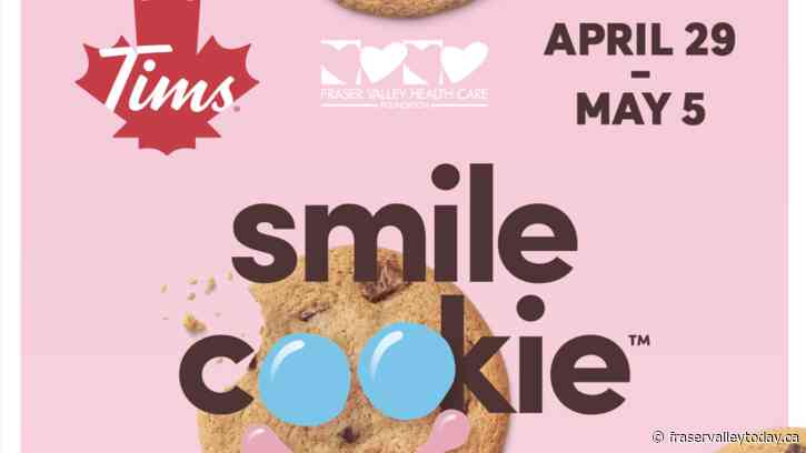 Smile Cookie campaign returns to 6 Chilliwack-area Tim Hortons locations; over $90K raised in just 4 years