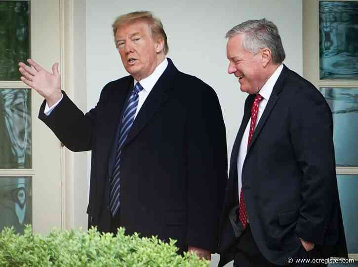Mark Meadows, Trump’s chief of staff, indicted in Arizona election interference case