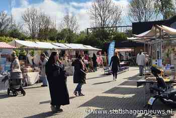 Succesvolle lentemarkt van lokale ondernemers op Frankhuisplein