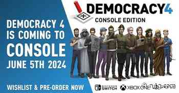 "Democracy 4: Console Edition" is coming to consoles on June 5th, 2024