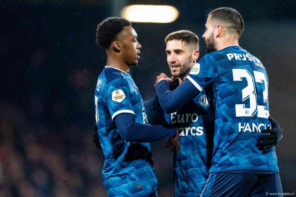 Feyenoord stelt kampioensfeest PSV nog even uit met zege in Deventer
