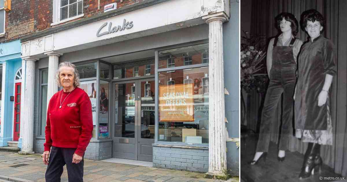 Clarks employee who worked at same shop for 68 years sacked with two days notice