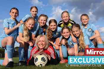 Incredible under-12s ladies football club with has an unbeated record against boys