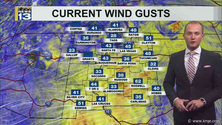 Windy weather continues into the weekend