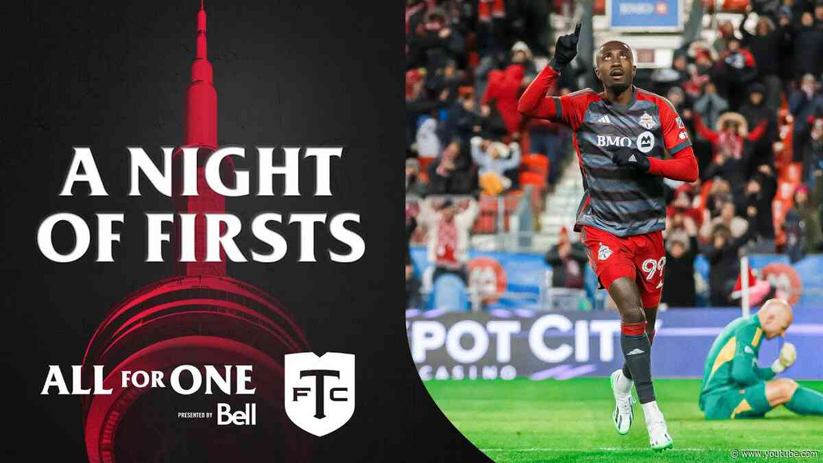 Night of Firsts: Spicer and Owusu Score First Goals for TFC | All For One: Moment presented by Bell