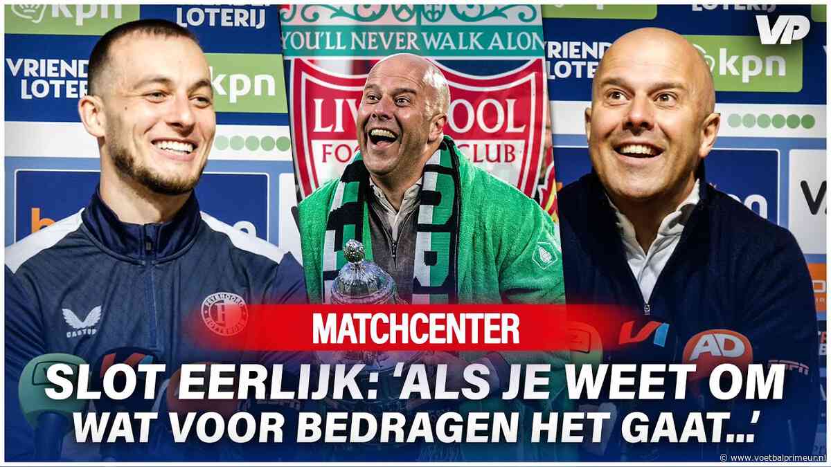 Slot: 'Absoluut de overtuiging dat Feyenoord en Liverpool eruit komen'