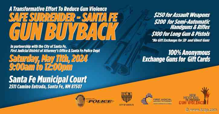 Gun buyback event planned for May 11 in Santa Fe