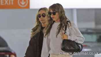 Miley Cyrus and mother Tish Cyrus put on a united front as they step out in LA amid messy family feud