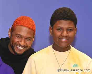 Usher’s Son Hijacked His Phone To Message His Celebrity Crush – And Got A Response
