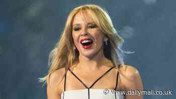 Kylie Minogue sends fans wild as she confirms she is headlining one of Europe's largest music festivals... after Aussie festival where she was set to perform was axed