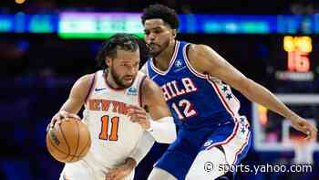 Knicks can't withstand 76ers' second-half surge, fall 125-114 in Game 3