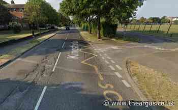 Potholes outside Shoreham Academy not all repaired