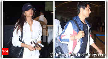Suhana-Aryan jet out of the city with SRK's bodyguard