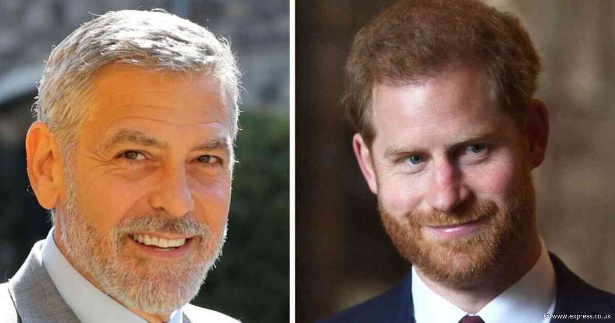 George Clooney snubbed Prince Harry as he left Duke in a very embarrassing position