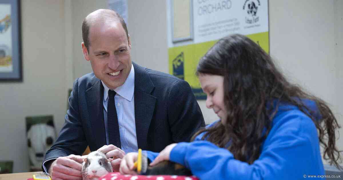 Prince William's 14-word update on Princess Kate during surprise school visit