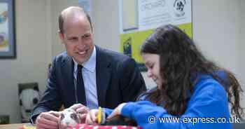 Prince William's 14-word update on Princess Kate during surprise school visit