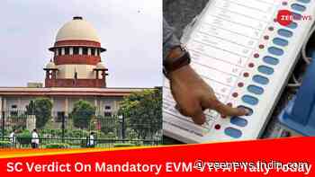 Supreme Court Rejects 100% VVPAT Verification Pleas, Grants 7-Day Window For EVM Scrutiny