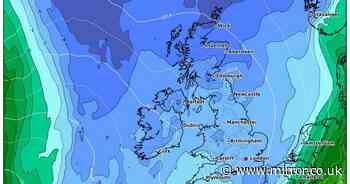 UK weather: New maps turn Britain blue just three days after 16C scorcher