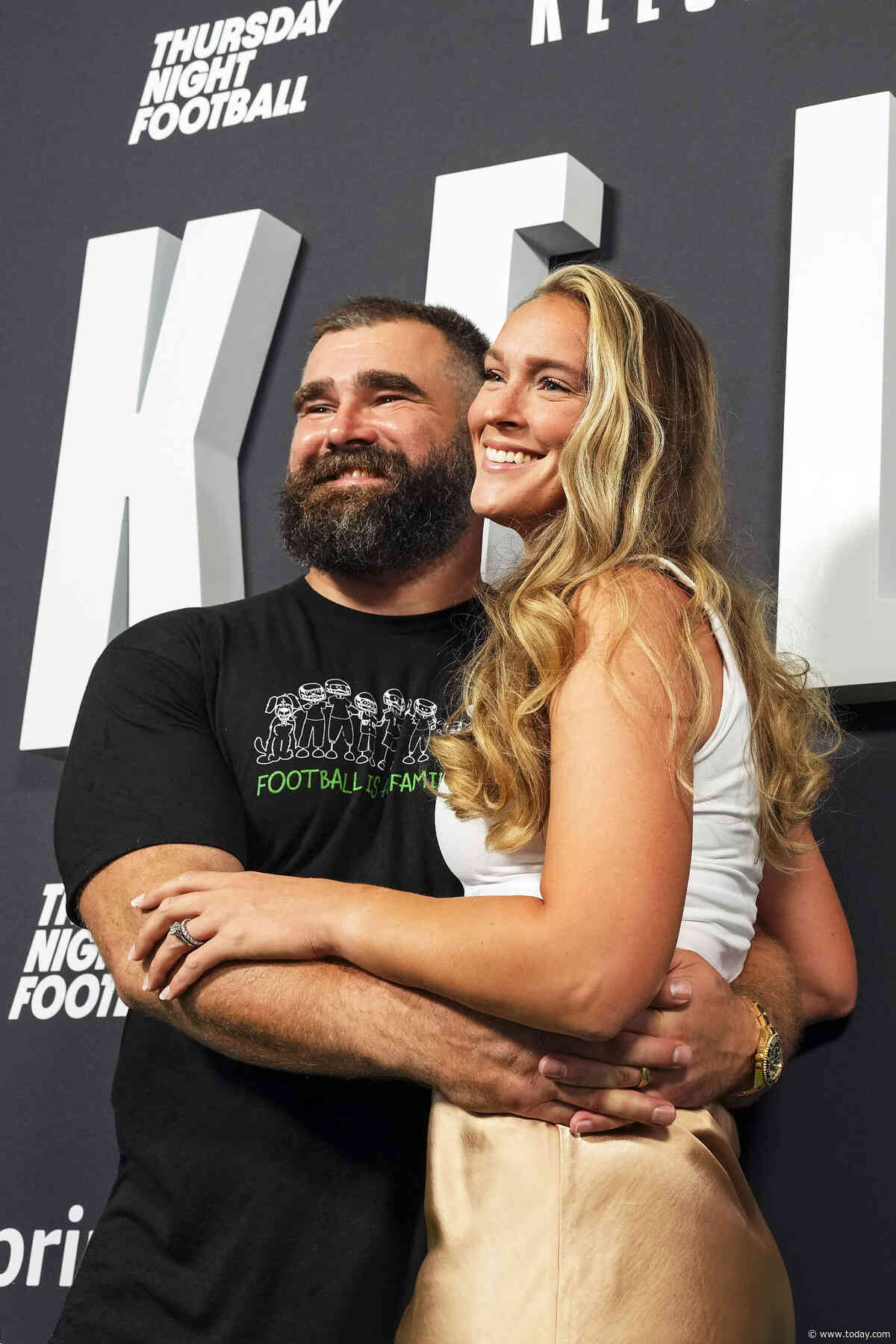 Kylie Kelce gave Jason Kelce ‘the perfect retirement gift.’ See what it was
