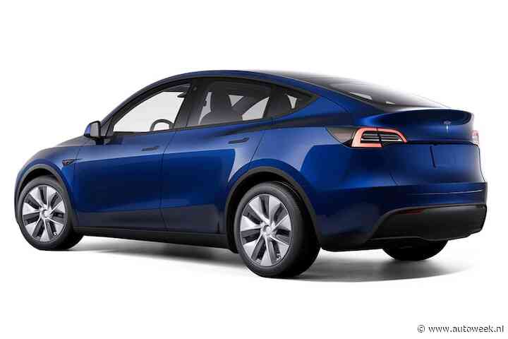 De Tesla Model Y LR RWD arriveert in Nederland
