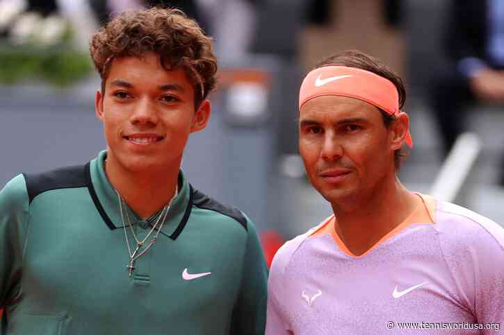 Darwin Blanch, 16, confesses how he felt inside during Rafael Nadal match in Madrid