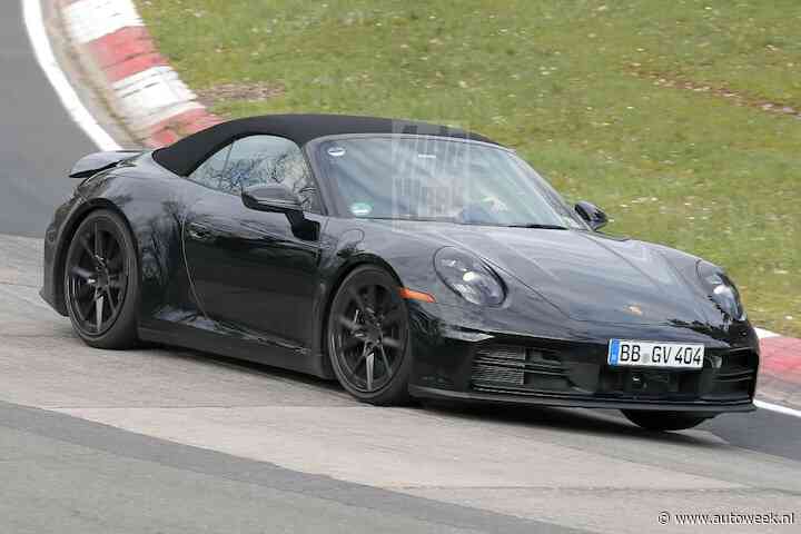 Gefacelifte Porsche 911 in diverse uitdossingen gespot