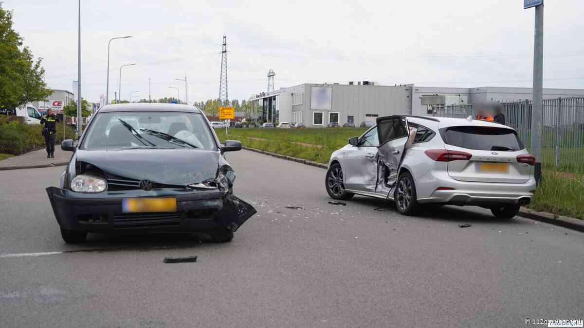 Automobilisten botsen op Stettinweg in Stad