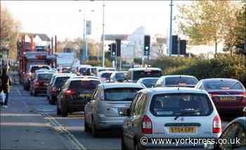 York: Crash on A64 by Stockton on the Forest causing traffic