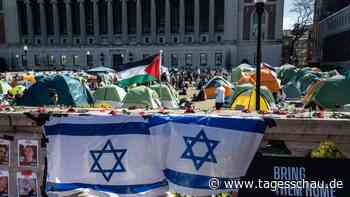 New Yorker Uni löst pro-palästinensisches Protestcamp nicht auf