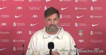 Jurgen Klopp press conference LIVE - Liverpool injury news, Arne Slot reaction, Diogo Jota update