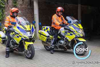 Politiezone Tongeren-Herstappe heeft als eerste motor met nieuwe politiestriping