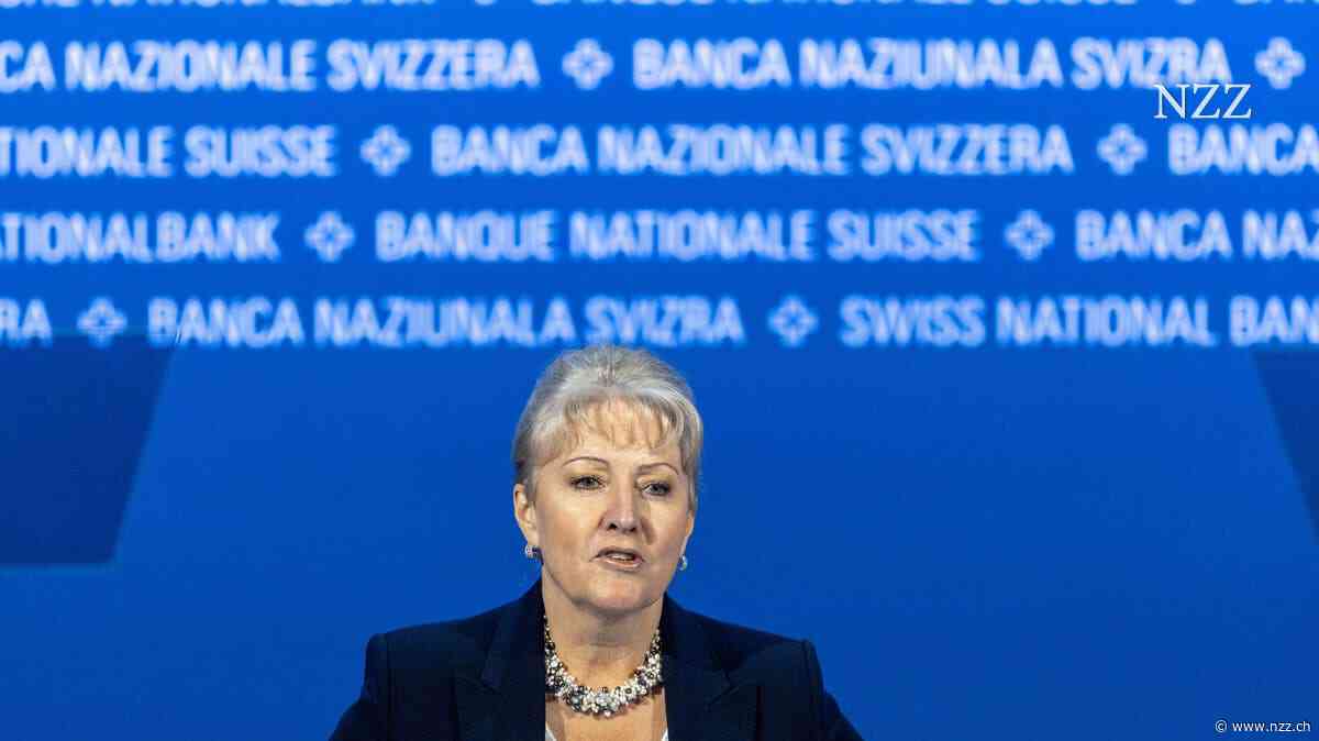 Leichtsinn und Partikularinteressen: SNB-Bankratspräsidentin kritisiert die Kritiker der Nationalbank an der GV scharf