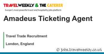 Travel Trade Recruitment: Amadeus Ticketing Agent