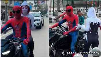 Spiderman Couple's Reel Lands On Delhi Police's Insta, What Happened Next...