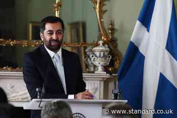 Humza Yousaf cancels independent speech as future of Scotland's First Minister hangs by thread