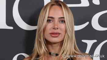 Kimberley Garner reveals she has 'just broken up with someone' as the newly single Made In Chelsea star launches a men's swimwear range
