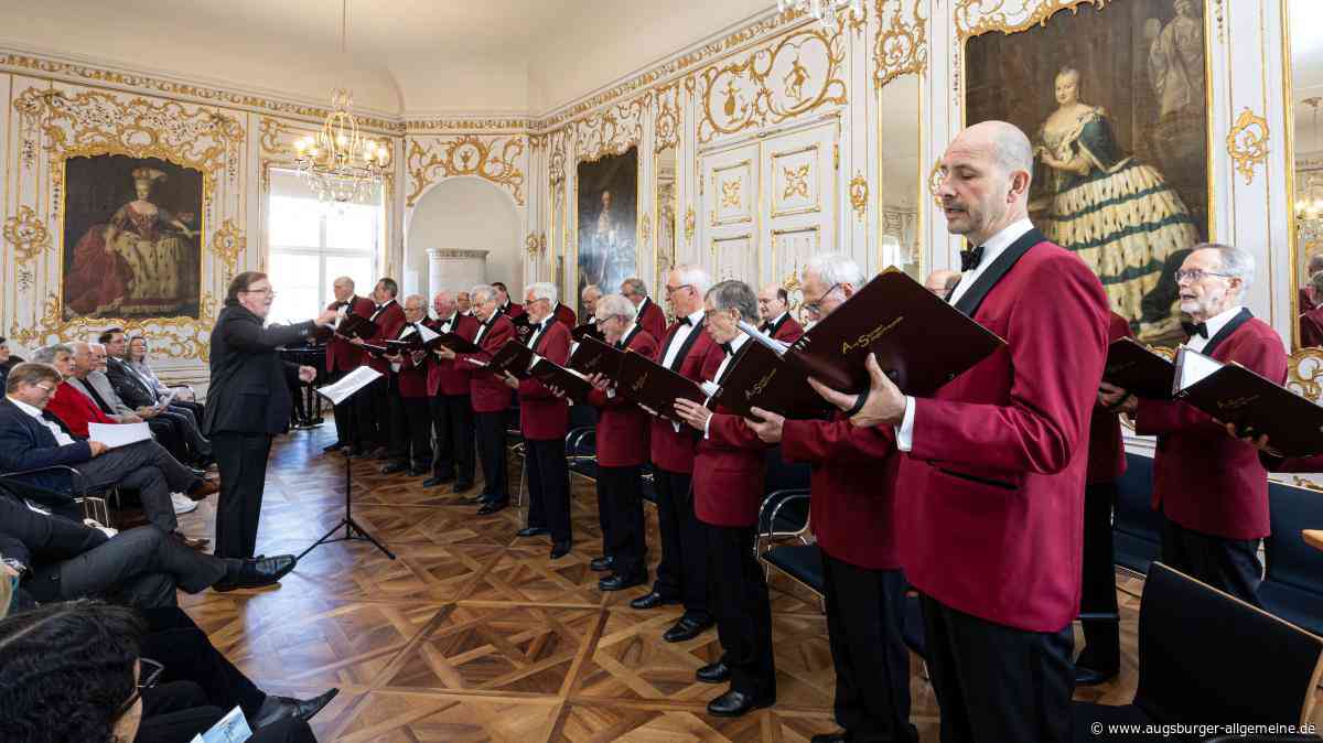 Augsburger Sängerfreunde feiern 100 Jahre im Rokokosaal