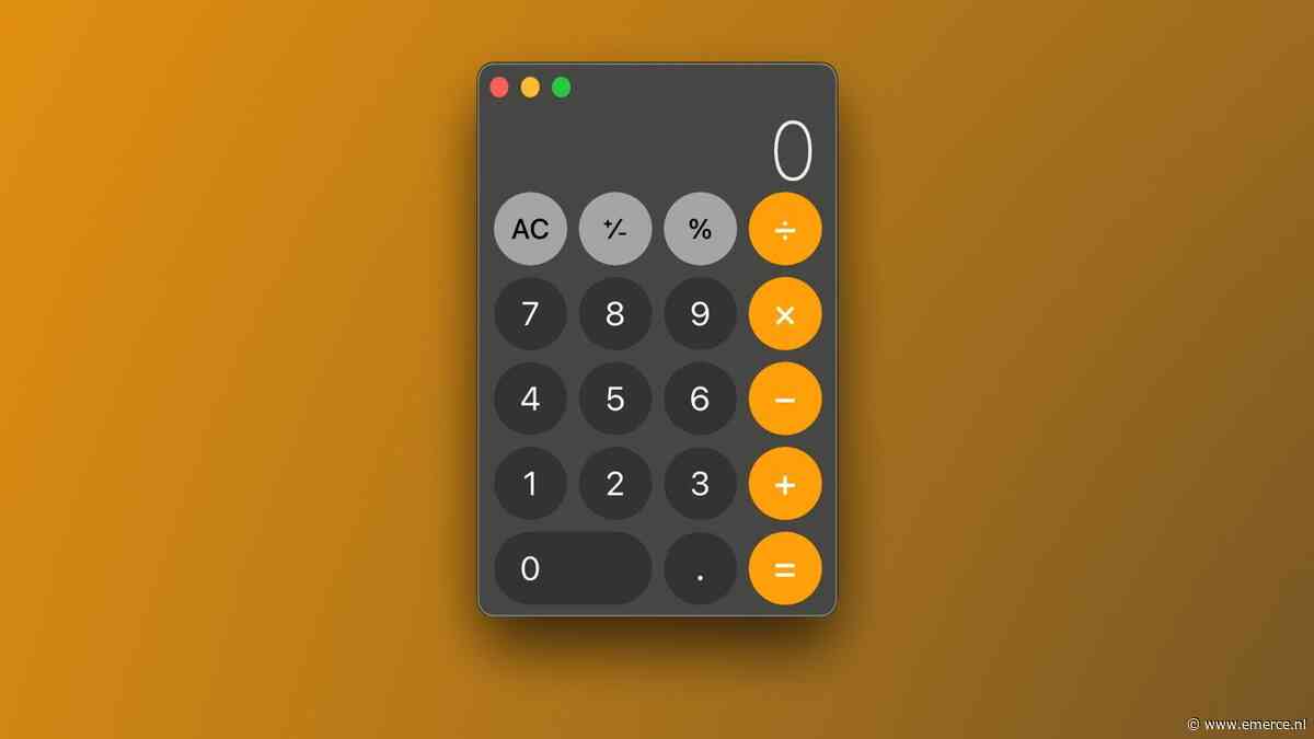 iPad krijgt eindelijk een eigen calculator