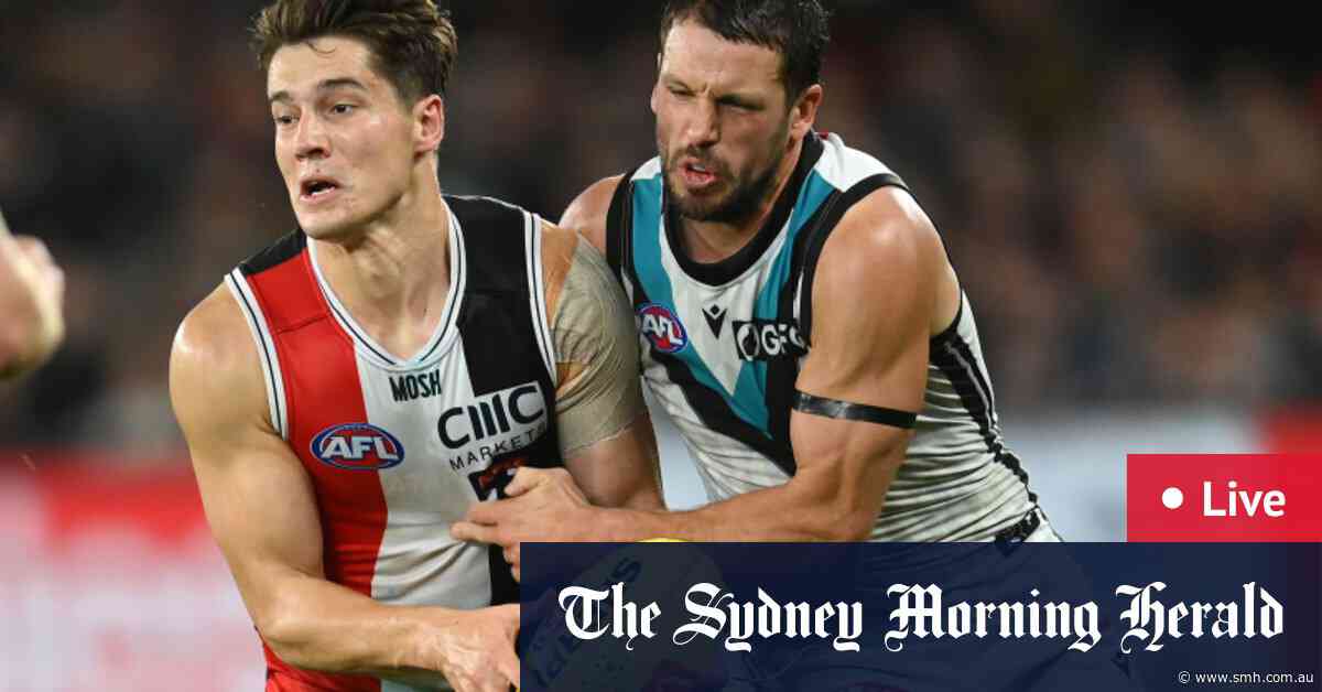 AFL LIVE: Saints start well against badly inaccurate Port Adelaide