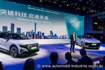 Audi-CEO erläutert die Strategie für China