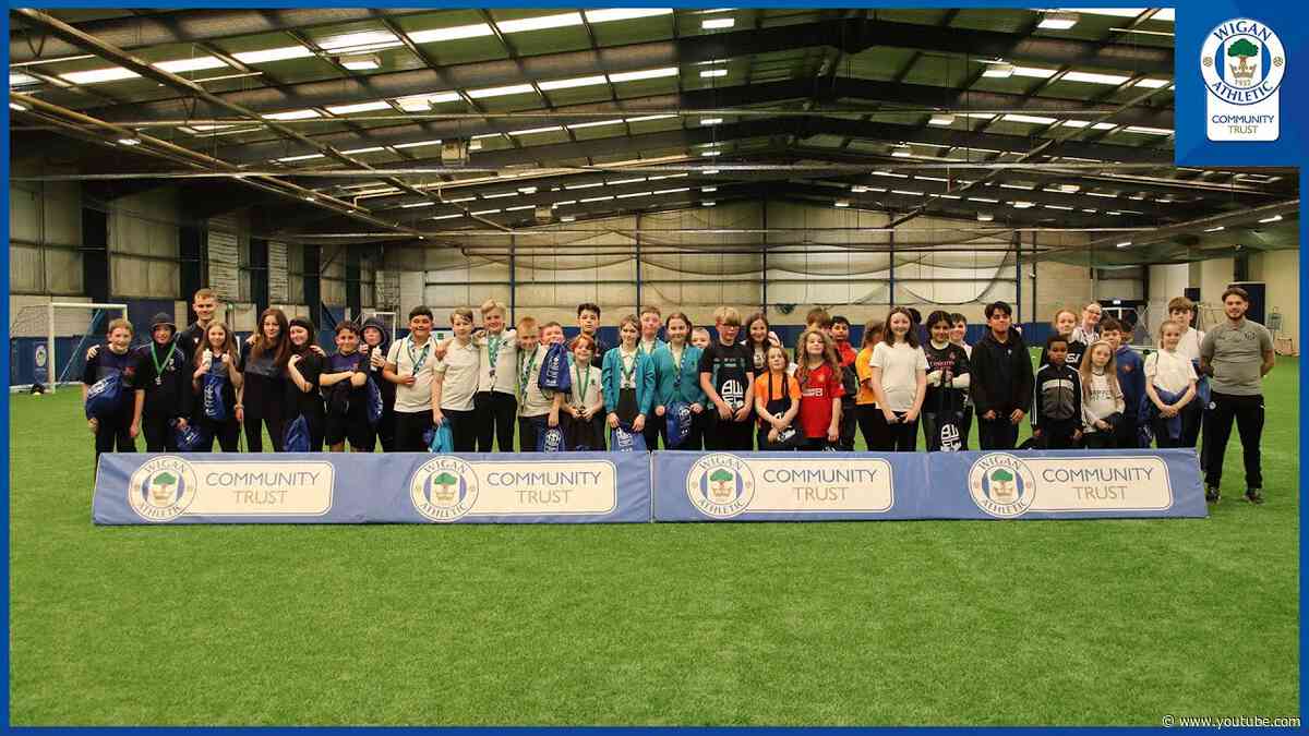 Community |  Wigan Athletic Community Trust celebrate HeadStart participants at the DW Stadium!