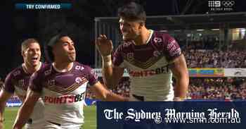 'Brilliant' Brooks kick gets Manly on the board