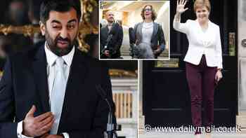 EUAN McCOLM: As he teeters on the brink, how hapless Humza Yousaf's string of failures means he should start booking a removal van...