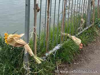 Oxford park has flowers left in tribute after body found