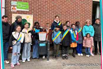 Kinderraad Schelle gaat met ‘vuilbakdoelen’ strijd aan tegen zwerfvuil
